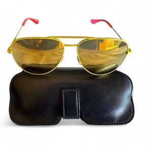 Yves Saint Laurent Classic 11
SURF 004 Unisex Sunglasses, Yellow/Pink